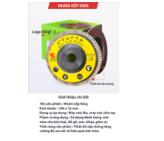 Nhám xếp King - Công Ty TNHH Minh Đạt Long An